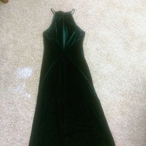 Green Velvet Victoria Secret Gown